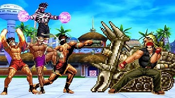 KOF Mugen Joe Higashi Team Vs Ralf Jones