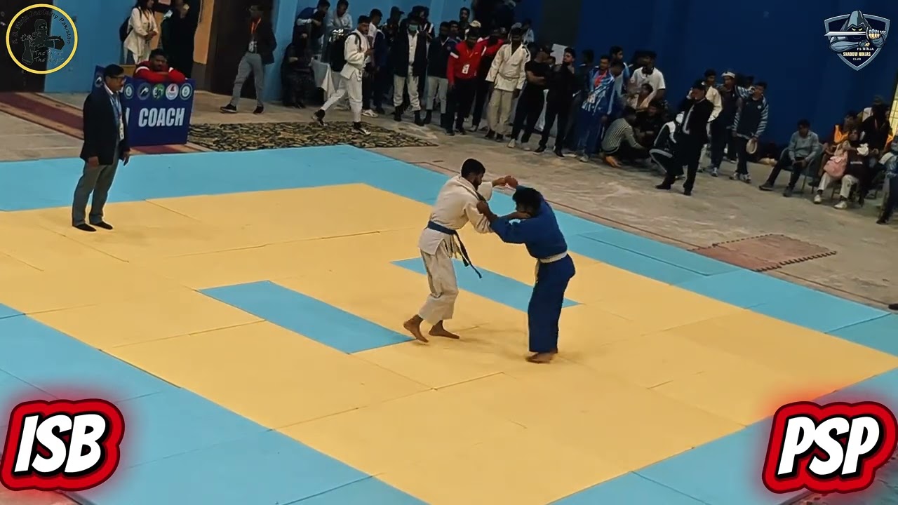 Umer Khan (Islamabad) vs Pakistan Police | Men -55kg | 35th National Games Judo Fight | Ippon Win