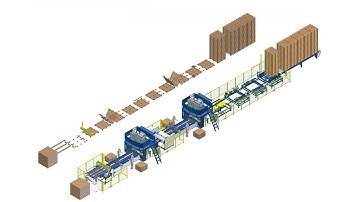 Wooden Pallet Making Machine Line - SF901