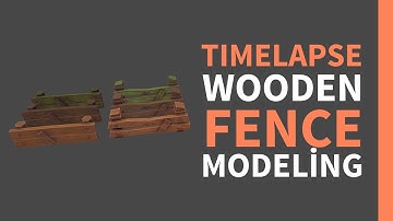 Autodesk 2018 3Dsmax | TımeLapse Wooden Fance Modeling | Project Way Of The Darkness