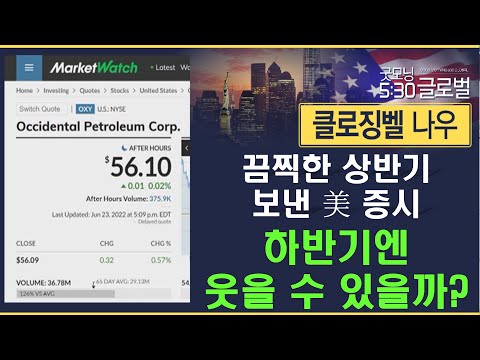 [애프터 마켓] 끔찍한 상반기 보낸 美 증시 하반기엔 웃을 수 있을까? / 머니투데이방송 (증시, 증권)