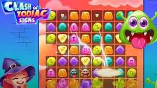 Clash of Zodiac Signs - Match 3 Puzzle & Horoscope (Gameplay Android) screenshot 2
