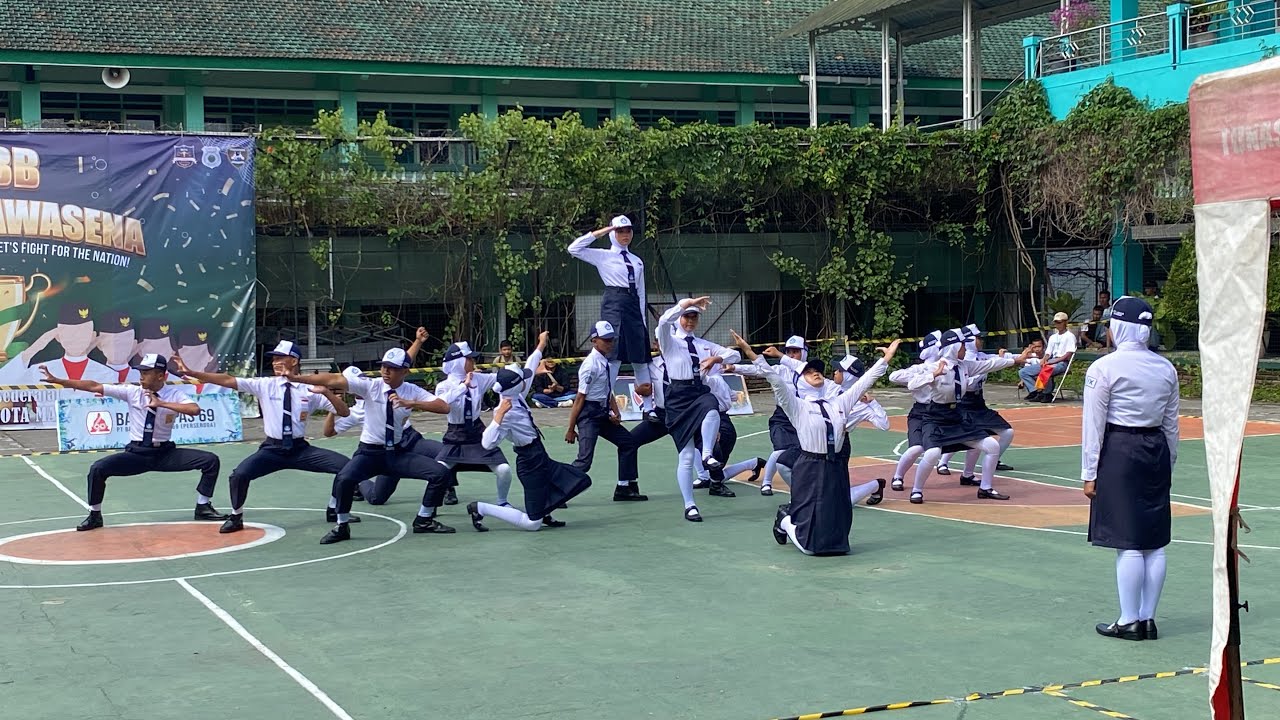 Penampilan PBB dan Yel-yel SMPN 2 Muntilan || lomba Pasma Nawasena 2024 || SMA N 1 Muntilan