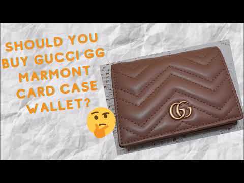Gucci Leather Card Case Wallet Review, What fits, Wear & Tear