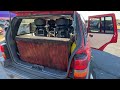 4 15&quot; SUBWOOFERS TEAR UP JEEP GRAND CHEROKEE!