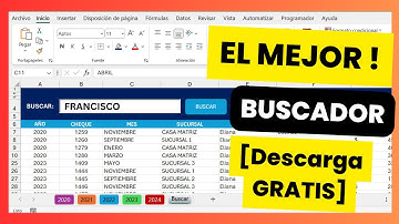 Cómo hacer un BUSCADOR en EXCEL || Como hacer un Buscador Automatico en EXCEL | [Descarga Gratis]