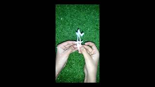 snowflake cutting idea #youtubeshorts #papercraft paper cutting #craft #artscraft #shortvideo