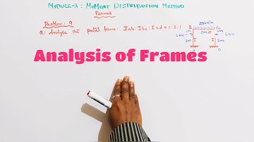 MOMENT DISTRIBUTION METHOD||Analysis of Frames-Problem 09||MOD 3-LEC 13 ||KTU#STRUCTURAL ANALYSIS II