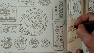 Part 4: Romantic Country 3 January Color Along