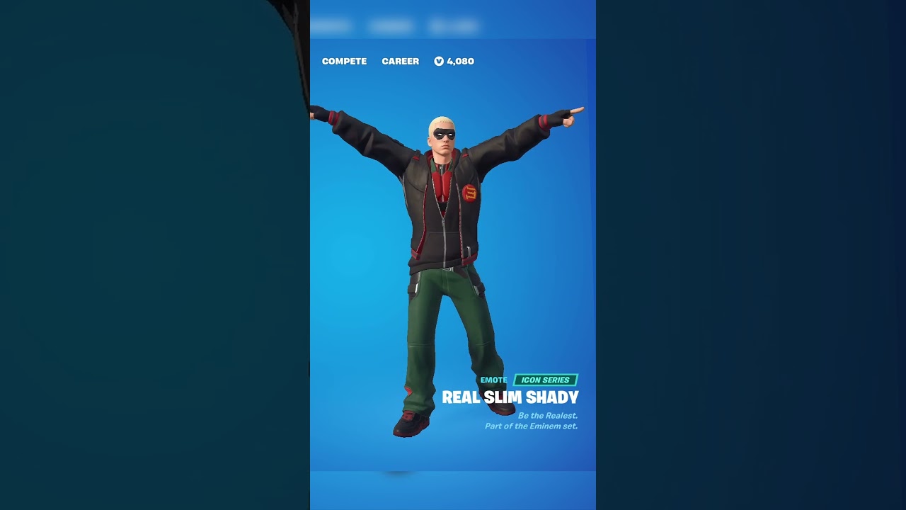 REAL SLIM SHADY IS HERE EMINEM BEST SKIN EVER 