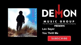 Leo Sayer - You Thrill Me