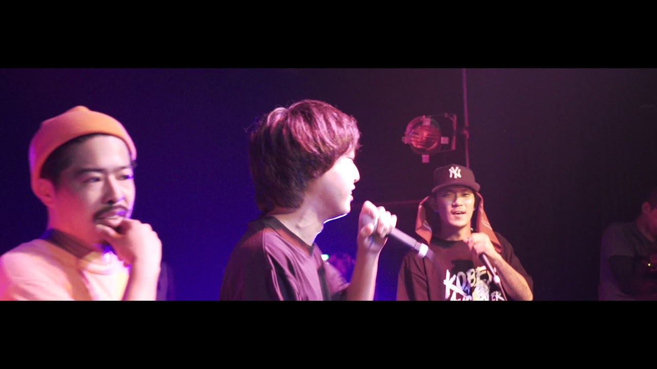 歩歩 & HI-KING TAKASE vs CIMA & P-PONG決勝　ブレス式 presents【AsONE RAP TAG MATCH in KOBE 】2018.8.4