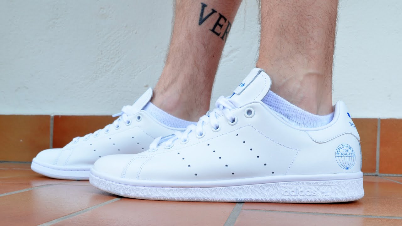 doel voelen orgaan Adidas Stan Smith White on Feet Review (FV4083) - YouTube