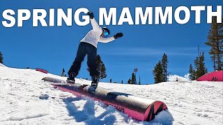 Spring Snowboarding In Mammoth  Day In The Life