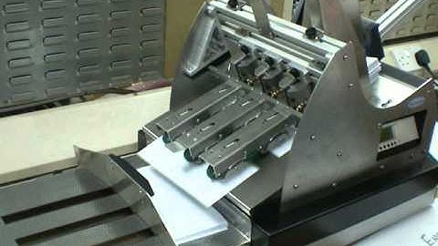 Friction feeder - Vacuumatic TCF - Stand alone model counting and batching  DL Envelopes