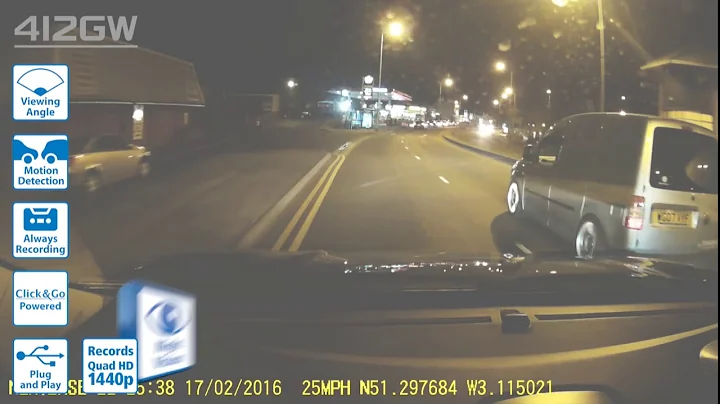 Nextbase 412GW Professional Dash Camera Built in WiFi Quad HD 1440p