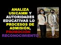 Soy Docente: ANALIZA USICAMM Y AUTORIDADES LOS PROCESOS DE ADMISIÓN, PROMOCIÓN Y RECONOCIMIENTO