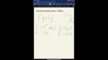 How to Differentiate x^2sin(x) in 1 minute!