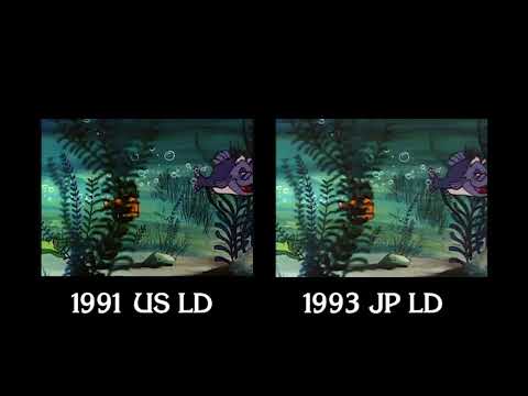 Disney's Sing Along Songs US-JP Comparison