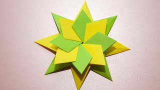 Как сделать звезду из бумаги | Модульное оригами | Origami star