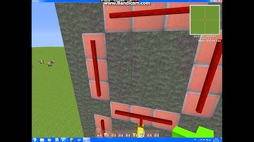 automatic counting machine v2 (my craft (redpower)) part 1: the LED display