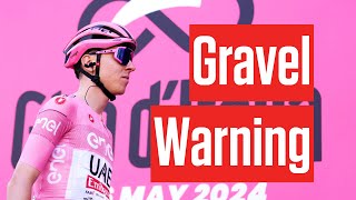 Tadej Pogacar Warns: 2024 Giro d'Italia's Gravel Stage Isn't Strade Bianche Redux by FloBikes 9,229 views 3 days ago 3 minutes, 19 seconds