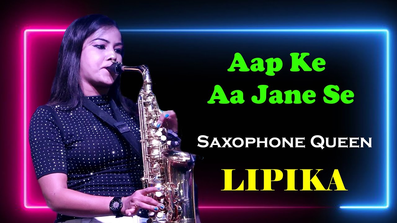 Govinda Hit Song   Aap Ke Aa Jane Se  Saxophone Queen Lipika  Saxophone Music  Bikash Studio