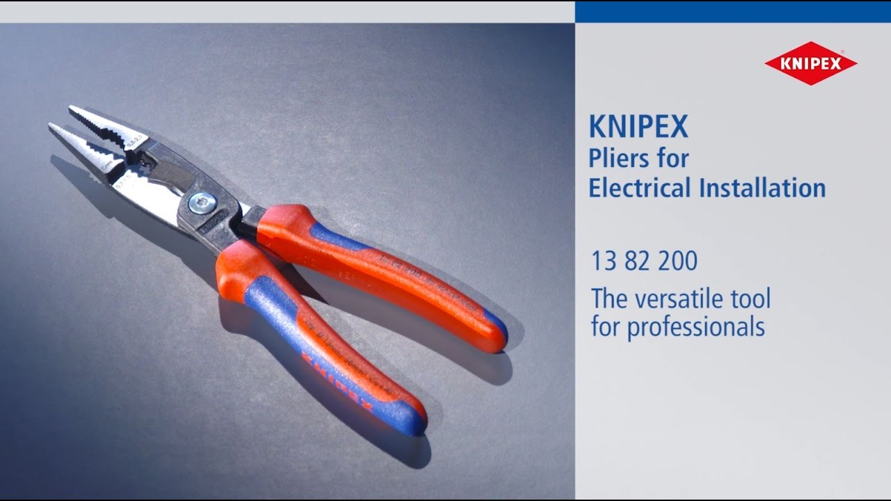 Pince coupe câble à double tranchant diamètre 20 mm Knipex 95 11 200