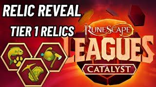 RS3 Leagues Relic Reveal - Tier 1 Gathering Relics