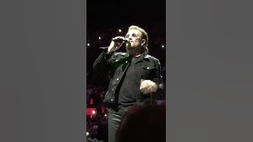 U2 Sunday Bloody Sunday - France 2018