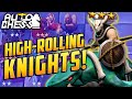 High-Rolling Dragon Knight 3-star in Queen Ranked! | Auto Chess Mobile | Zath Auto Chess 73