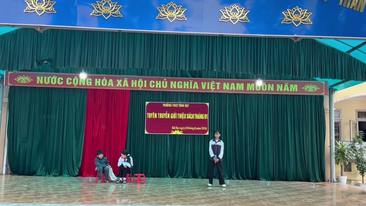 Kịch tuyên truyền sách về Nick Vujicic 7C THCS Tòng Bạt 2025.