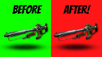 BUNGIE LINEAR FUSION "NERF" BEFORE & AFTER!