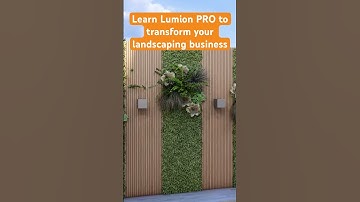Learn Lumion PRO to change your rendering game #3dvisualization #landscapearchitecture #gardendesign