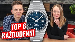 TOP 6: Každodenní hodinky