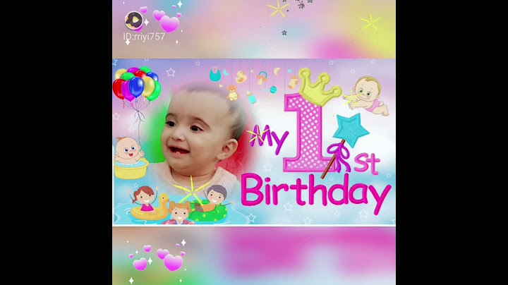 Amal 1st birthday celebration