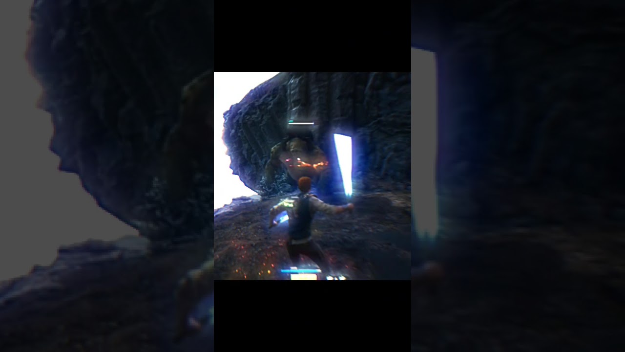 a  clean fight against a  mini boss 