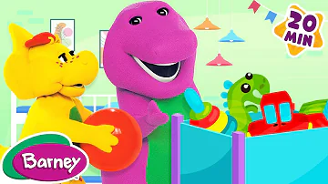 Clean Up Song + More Barney Nursery Rhymes and Kids Songs