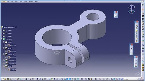 CATIA Tutorial - PartDesign Exercise 2 - v3