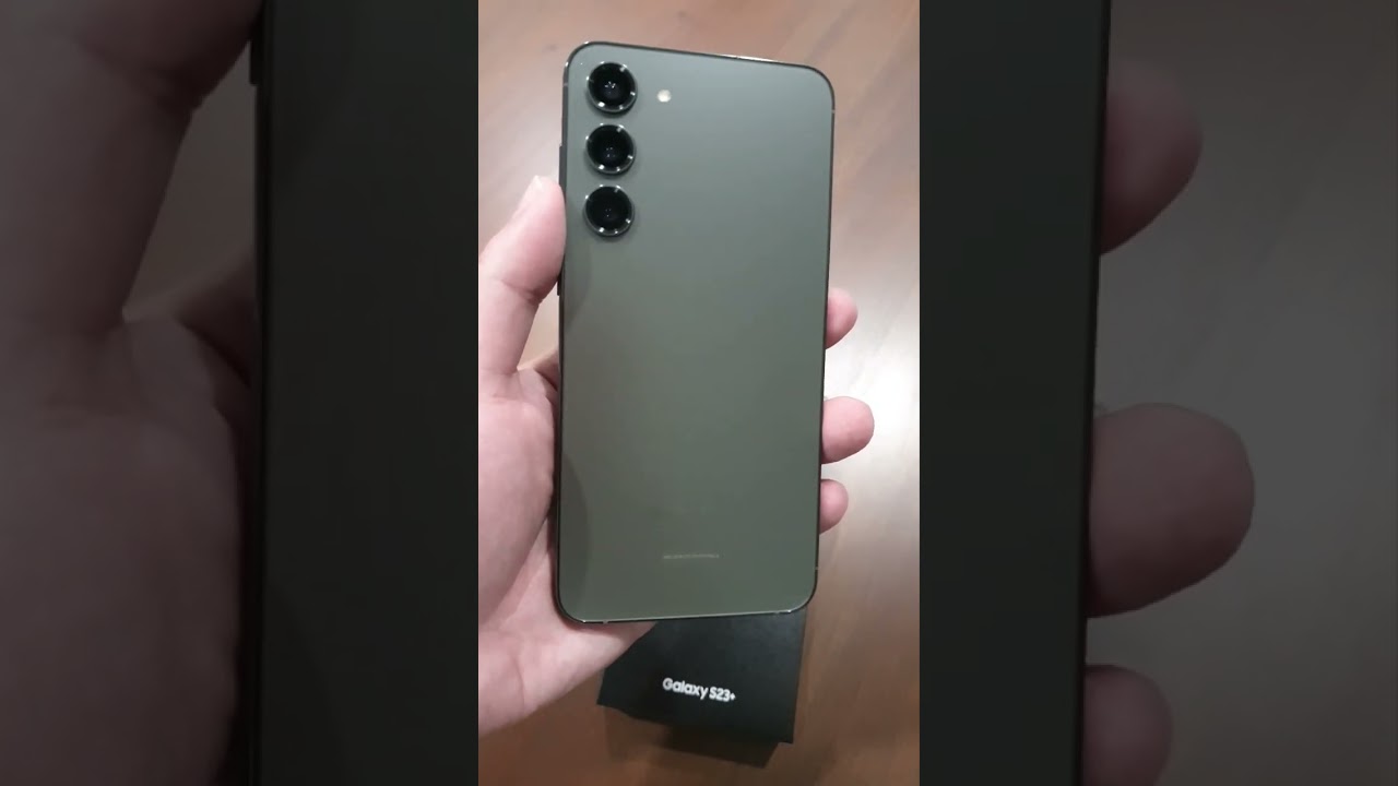 Samsung Galaxy S23+ Green 512gb - YouTube