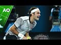 Roger Federer's 36 best points from the Australian Open