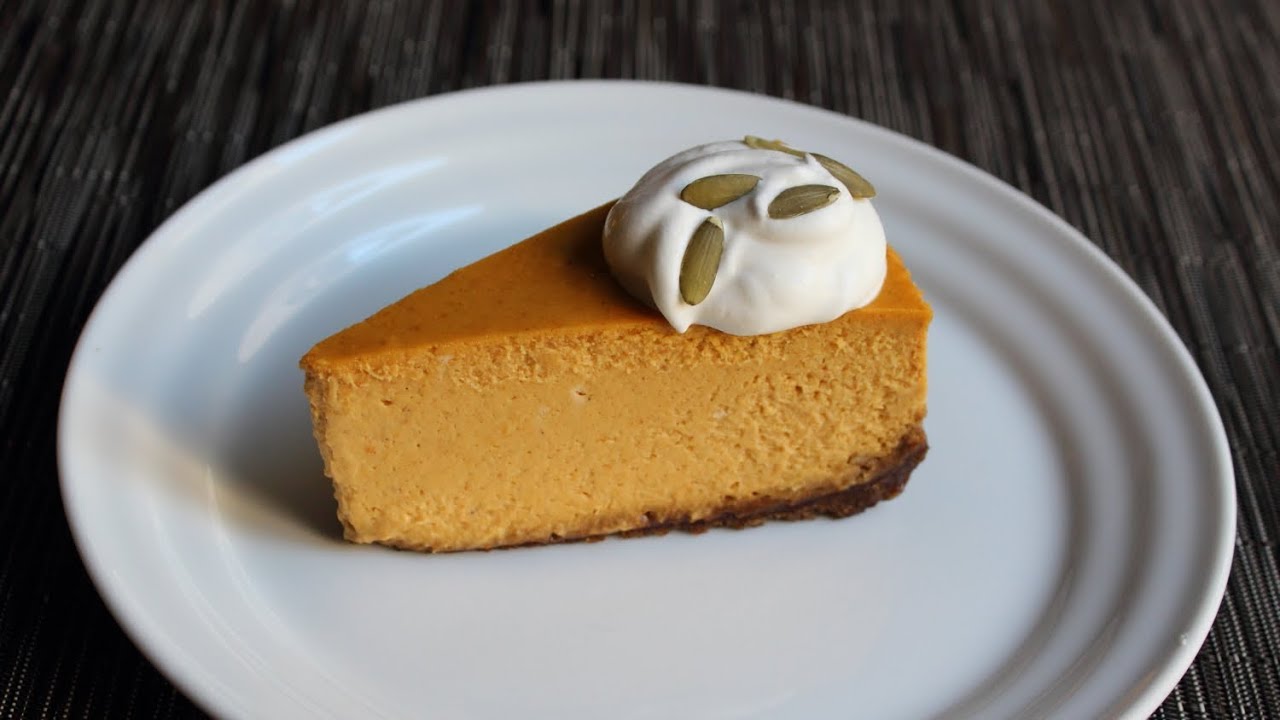 Pumpkin Cheesecake Recipe - How to Make Pumpkin Cheesecake | Food Wishes