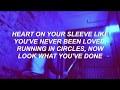 Chase atlantic  friends lyrics