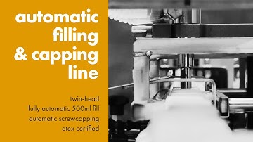 2 Head Automatic Filling & Capping Machine - ATEX Certified - Universal Filling Machine Company - UK