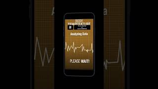Fever Fingerprint Scanning App  #bodytemperature #fever #thermometer #highfever #scanner  #quiz screenshot 1