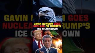 Gavin Newsom GOES NUCLEAR on Trump’s ICE Crackdown! 🔥 #newsom #trump #ice #uspolitics