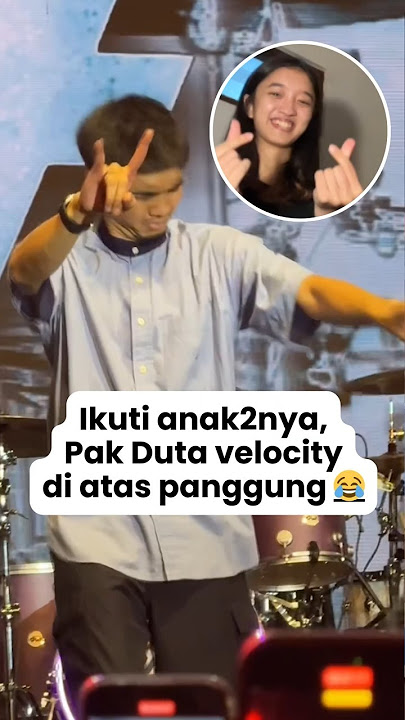 Pak Duta malu bgt ikutan velocity, Aisha ngakak di Belakang 😂