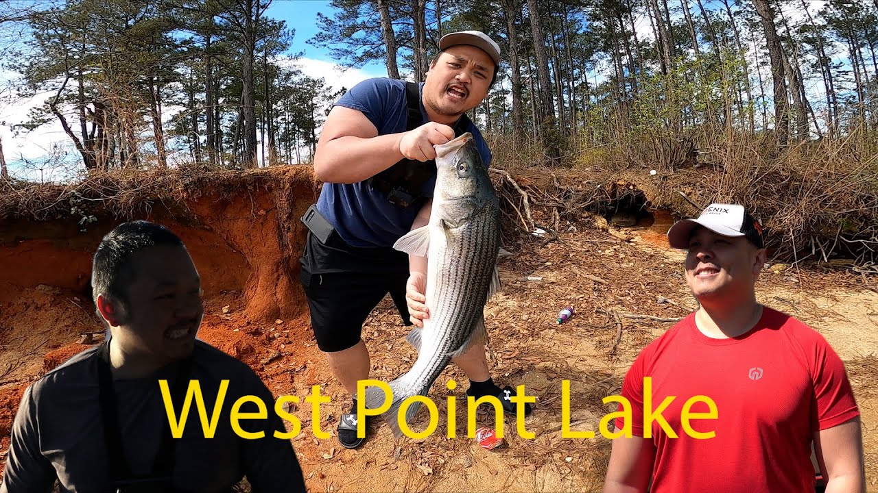 Bank Fishing For Stripers! NEW PB CAUGHT!! YouTube