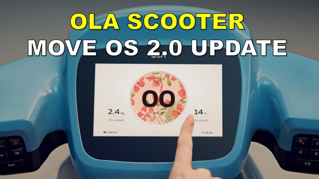 OLA SCOOTER MOVE OS 2.0 UPDATE