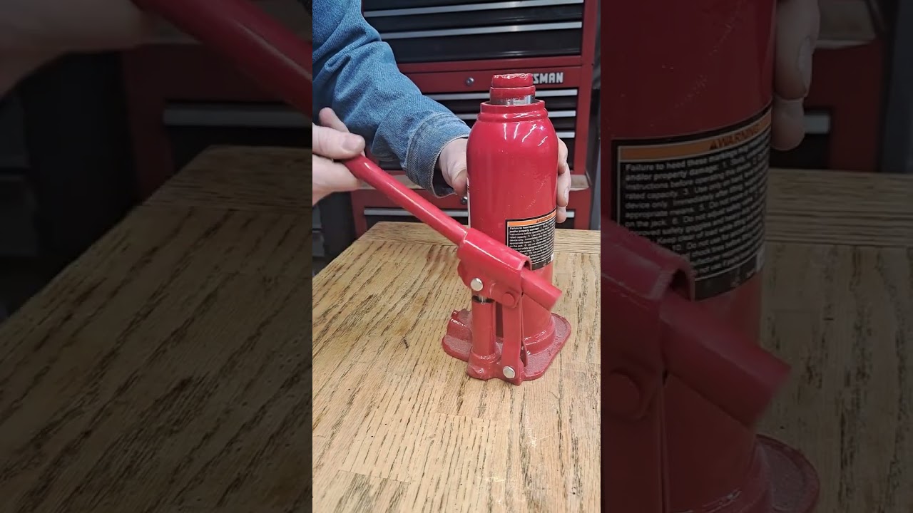 Did You Know This Bottle Jack Secret?? #Shorts